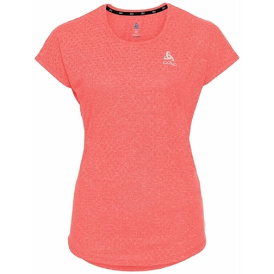 Sportshirt Odlo Women SS Crew Neck Run Easy Linencool Roze