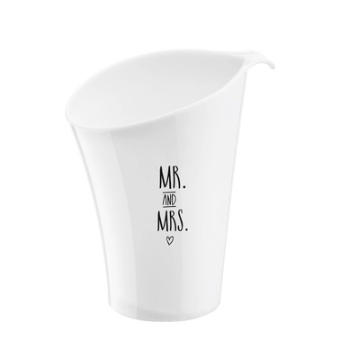 Wijnkoeler Koziol Pure Mr Mrs Cotton White