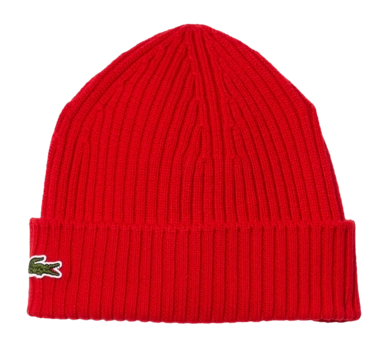 Beanie Lacoste Unisex RB0001 Red