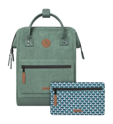 Sac à Dos Cabaïa Adventurer Velours Recyclé Niagara Medium