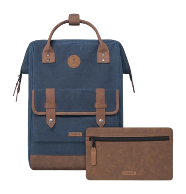 Sac à Dos Cabaïa Adventurer Recycled Waxed Cotton Montalivet Large