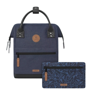 Rucksack Cabaïa Adventurer Recycled Denim Namur Small