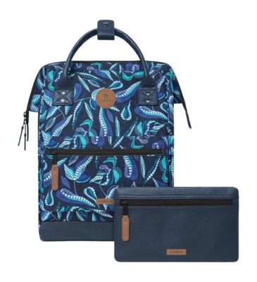 Rucksack Cabaïa Adventurer All Over Recycled Oxford Printed Fontainebleau Medium