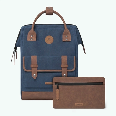 Rucksack Cabaïa Adventurer Recycled Waxed Cotton Unisex Montalivet Medium