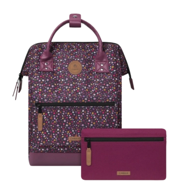 Rucksack Cabaïa Adventurer All Over Recycled Oxford Printed Lausanne Medium