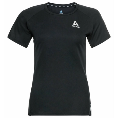 T-shirt de Sport Odlo Women SS Crew Neck Essential Chill-Te Black