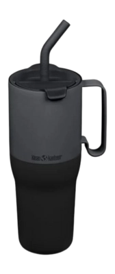 Thermal Mug Klean Kanteen Rise Tumbler 1065ml Straw Lid Asphalt