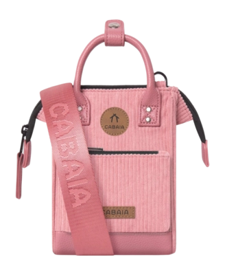 Shoulder Bag Cabaïa Nano Recycled Velvet Gold Coast