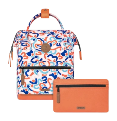 Rugzak Cabaïa Adventurer All Over Recycled Oxford Hoi An Small