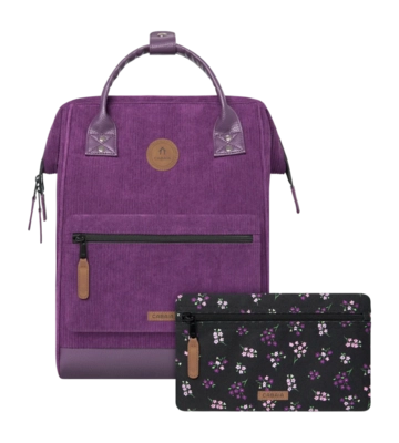 Rucksack Cabaïa Adventurer Recycled Velvet Recycled Velvet Nancy Medium