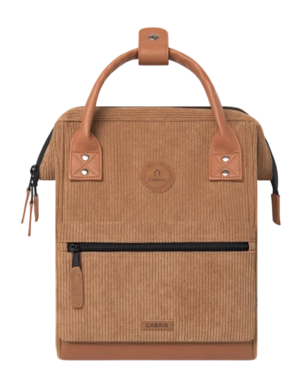 Sac à Dos Cabaïa Adventurer Velvet Recycled Dubaï Camel Small