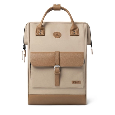 Rucksack Cabaïa Adventurer Hiker Kuala Lumpur Cream X Camel Leather Large