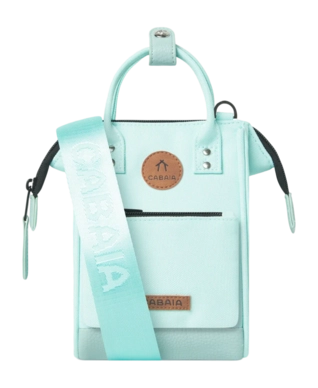Shoulder Bag Small Cabaïa Nano Essentials Bilbao Light Blue