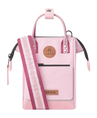 Shoulder Bag Small Cabaïa Nano Essentials Aswan Light Pink