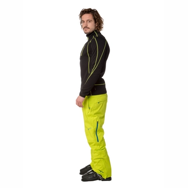 Skipully Protest Men Humany 1/4 Zip Top Lime Green