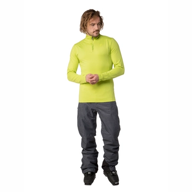 Skipully Protest Men Willowy 1/4 Zip Top Lime Green
