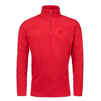 Skipully Protest Men Perfecty 1/4 Zip Top Red Burn