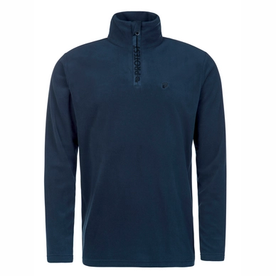 Skipully Protest Men Perfecty 1/4 Zip Top Navy Blue