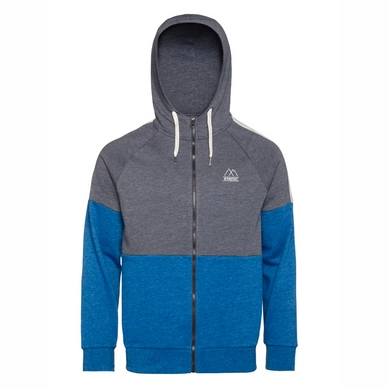 Vest Protest Men Layton Full Zip Hoody Sporty Blue