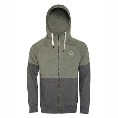 Vest Protest Men Layton Full Zip Hoody Swamped
