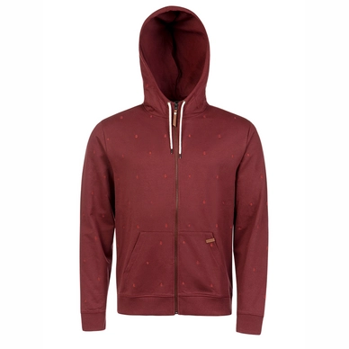 Vest Protest Men Tyrone Full Zip Hoody Merlot