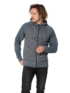 Vest Protest Men Boden Full Zip Hoody Navy Blue