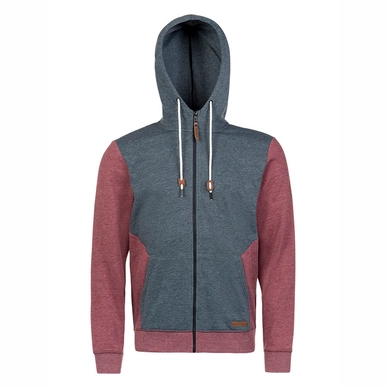 Hoodie Protest Men Ziggy Full Zip Navy Blue