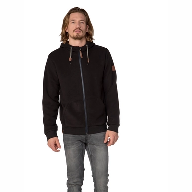 Vest Protest Men Mellor Full Zip Hoody True Black