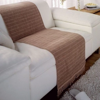 Jacquard Sofaloper Ibena Messina Camel