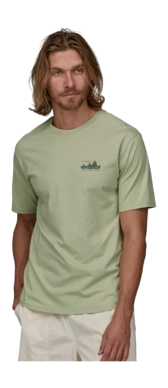 T-Shirt Patagonia 73 Skyline Organic Men Salvia Green