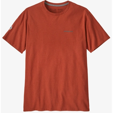 T-Shirt Patagonia Unisex Fitz Roy Icon Responsibili Tee Quartz Coral '23