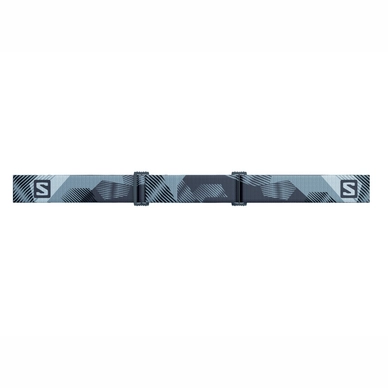 Skibril Salomon Xview Polar Black Grey