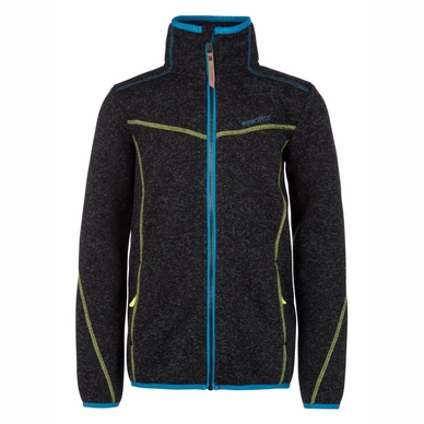 Ski Sweatshirt Protest Junior Fort 18 Full Zip Top True Black