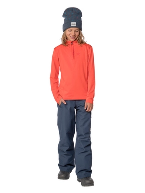 Skipully Protest Boys Willowy 1/4 Zip Top Orange