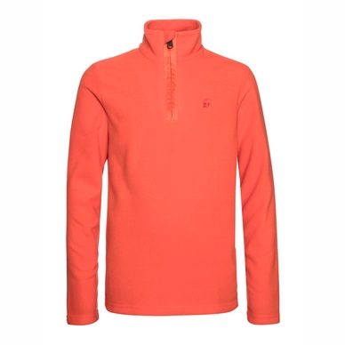 Skipully Protest Boys Perfecty 1/4 Zip Orange Fire