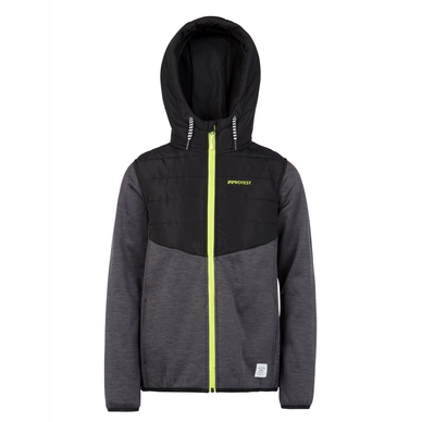 Ski vest Protest Junior Saab Full Zip Hoody True Black