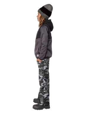 Ski vest Protest Junior Saab Full Zip Hoody True Black