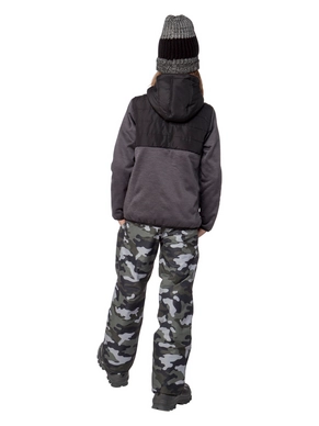 Ski vest Protest Junior Saab Full Zip Hoody True Black