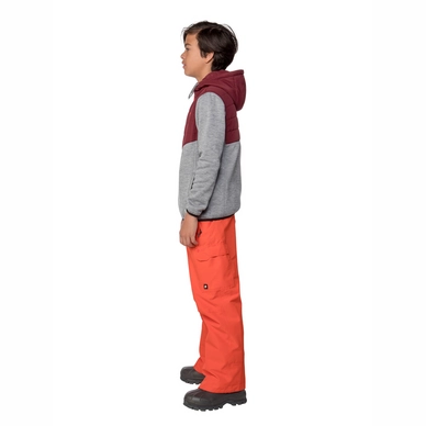 Ski vest Protest Junior Saab Full Zip Hoody Merlot