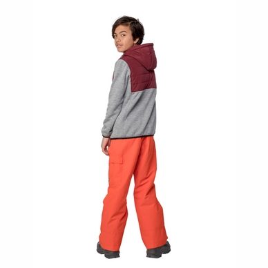 Ski vest Protest Junior Saab Full Zip Hoody Merlot
