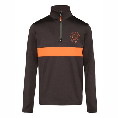 Pull de Ski Protest Boys Crane 1/4 Zip Swamped