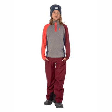 Skipully Protest Boys Boz 18 1/4 Zip Top Orange