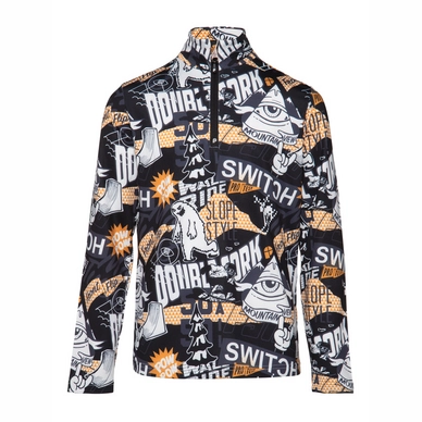 Skipully Protest Boys Gonzales 1/4 Zip Grunge