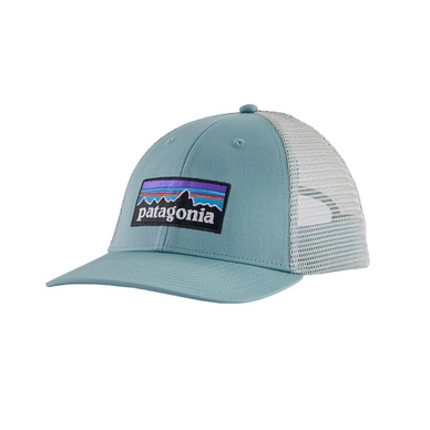Pet Patagonia P6 Logo LoPro Trucker Hat Big Sky Blue