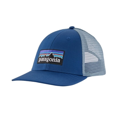 Pet Patagonia P6 Logo LoPro Trucker Hat Superior Blue