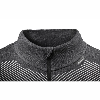 Longsleeve Salomon Primo Warm Half Zip Men Black