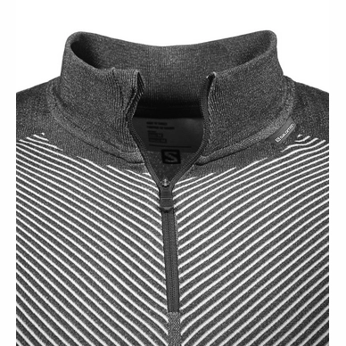 Longsleeve Salomon Primo Warm Half Zip Men Black