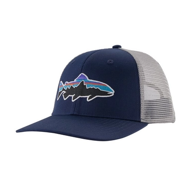 Casquette Patagonia Fitz Roy Trout Trucker Hat Classic Navy