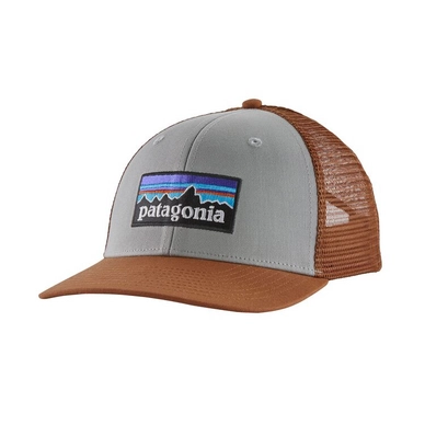 Pet Patagonia P6 Logo Trucker Hat Drifter Grey