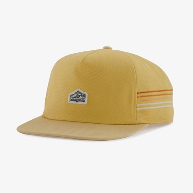 Casquette Patagonia Unisex Line Logo Ridge Stripe Funfarer Cap Surfboard Yellow